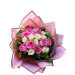 Bouquet Rosalia - Création florale sophistiquée de Fleuriste Marrakech