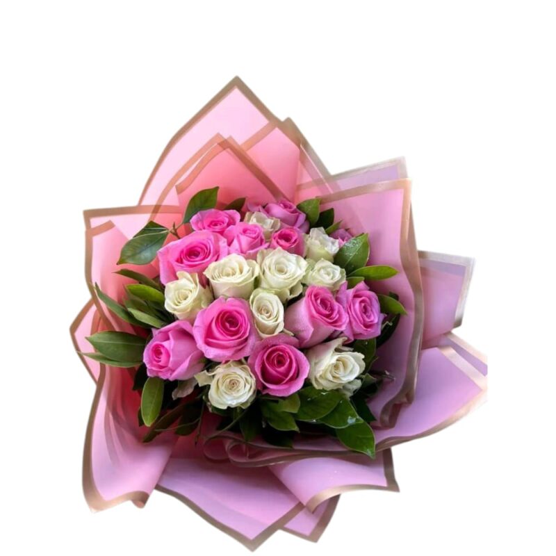 Bouquet Rosalia - Création florale sophistiquée de Fleuriste Marrakech