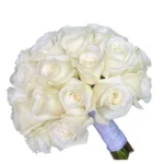 sublime blanc- bouquet pour mariage à Marrakech