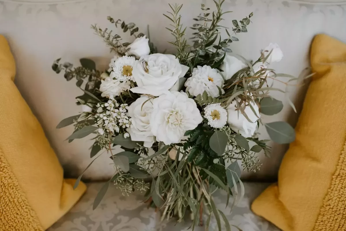 bouquets de mariage d'hiver